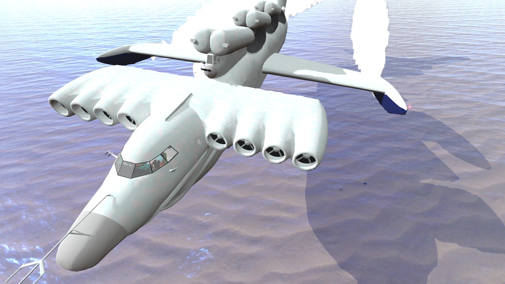 VRChat】エクラノプラン『海坊主』級(Flyable)(saccflight対応