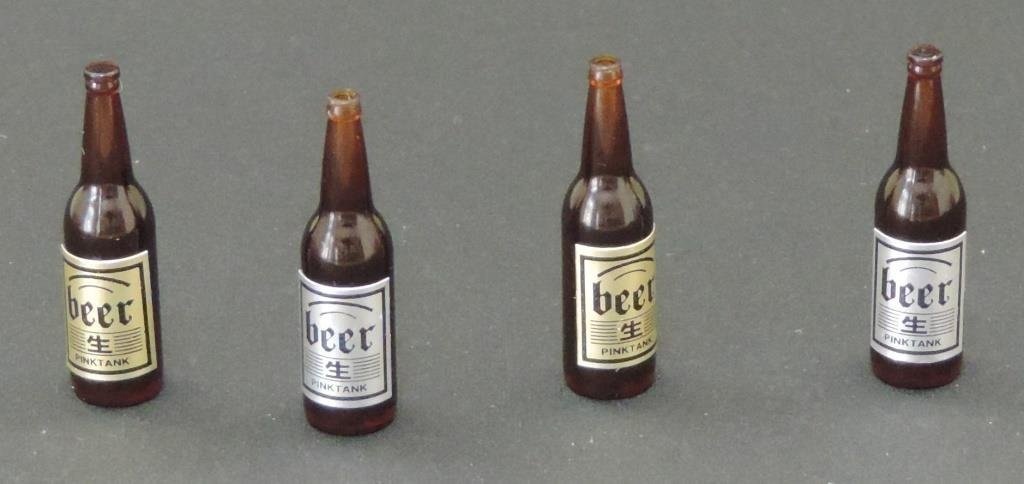 1/12 ビール瓶 （２０本セット）A ミニチュア