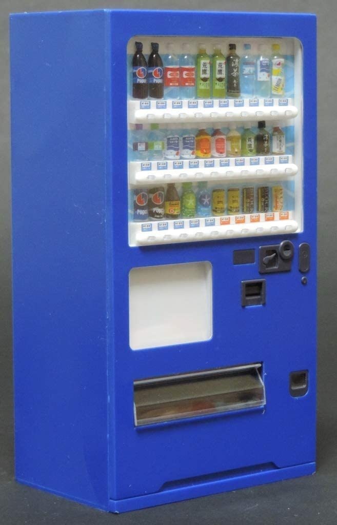 1/12 自動販売機 プラモデル 青