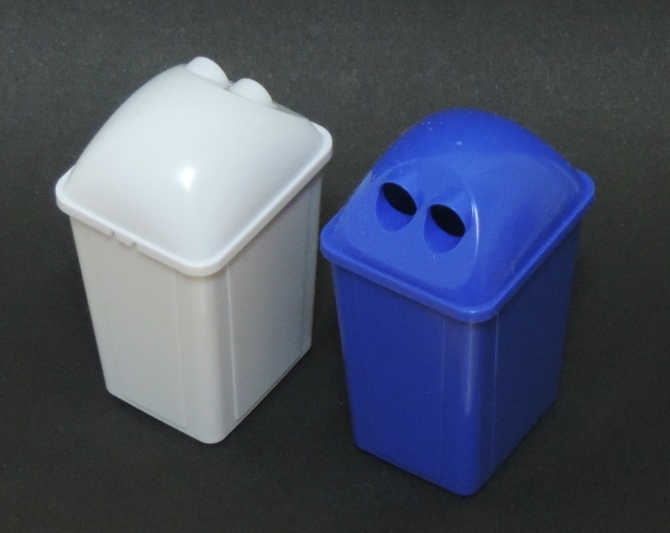 1/12 空容器回収ボックス ミニチュア（２色セット） - PINKTANK - BOOTH