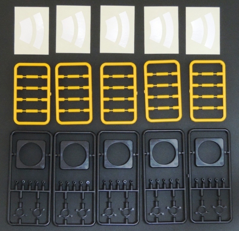 1/12 コーンバー+ウェイト+シール(平行)5セット