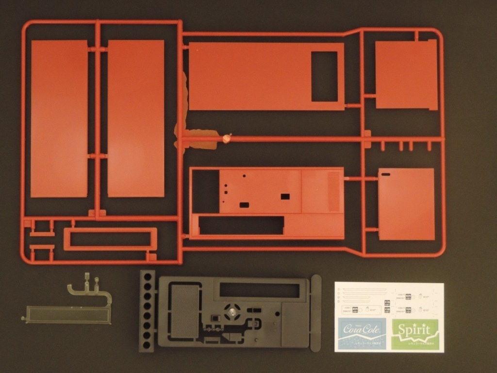 1/12 瓶ジュース自販機 プラモデル