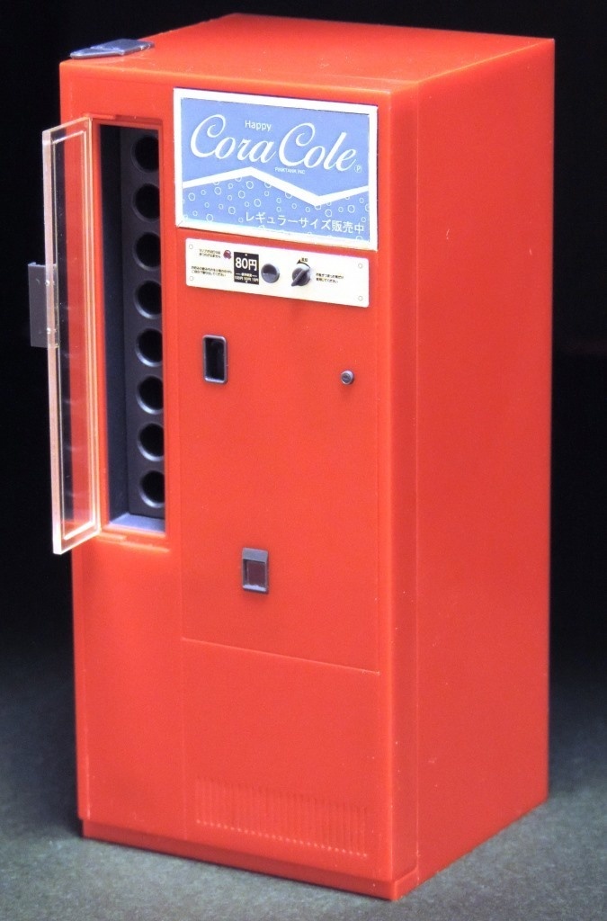 1/12 瓶ジュース自販機 プラモデル