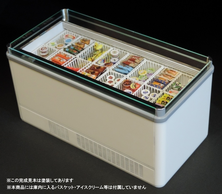 1/12 コンビニ用冷凍ショーケース プラモデル