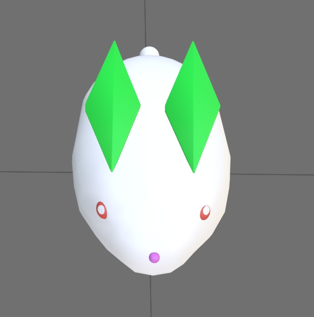 雪うさぎ(VRChat)【3Dモデル】_01_