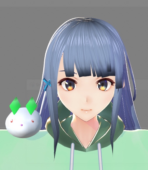 雪うさぎ(VRChat)【3Dモデル】_01_