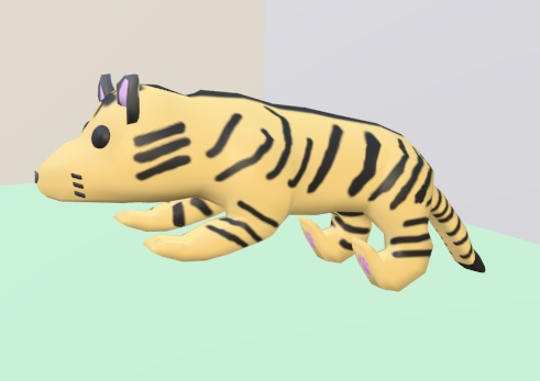 【3Dモデル】トラ