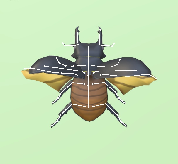 【VRChat】ダールマンツヤ クワガタ【3Dモデル】Vo._07_