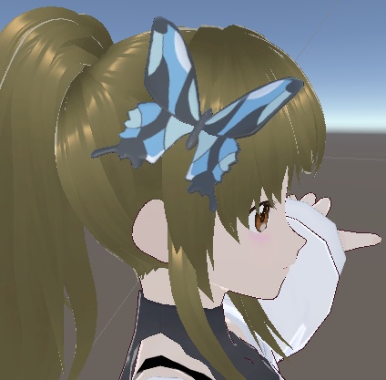 【VRChat】チョウチョ【3Dモデル】