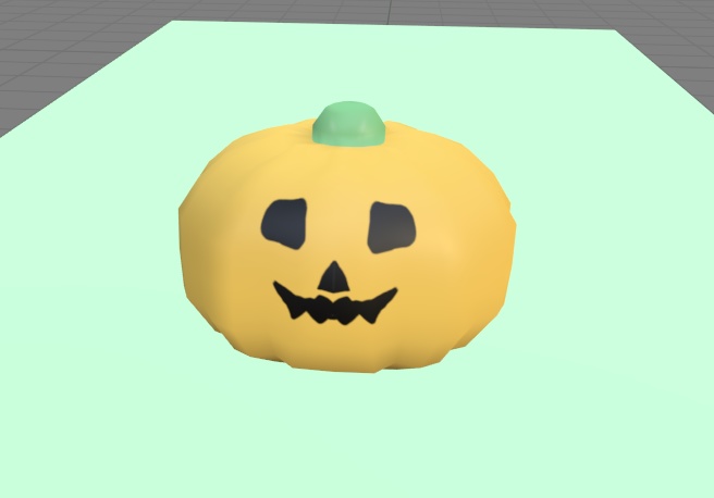 【3Dモデル】ハロウィン カボチャ