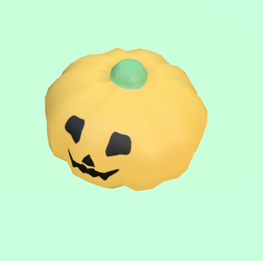 【3Dモデル】ハロウィン カボチャ