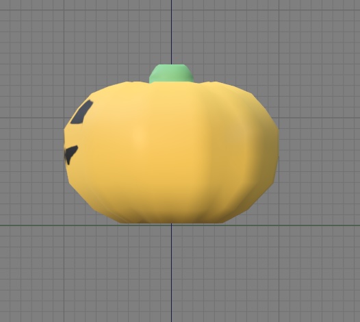 【3Dモデル】ハロウィン カボチャ