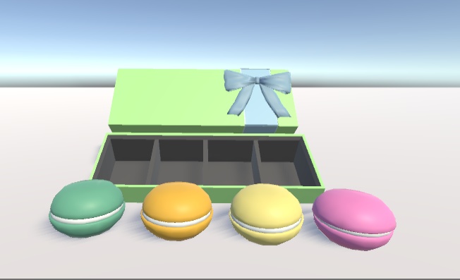 【VRChat】マカロン【3Dモデル】