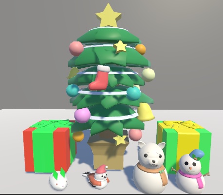 【VRChat】柴犬 ゆきだるま