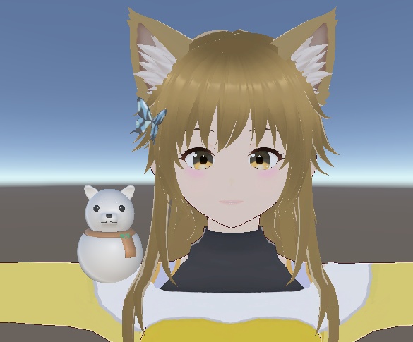【VRChat】柴犬 ゆきだるま