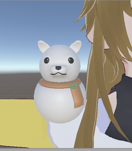 【VRChat】柴犬 ゆきだるま