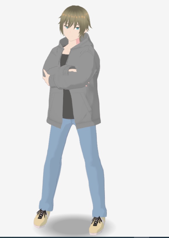 【VRoid】アキラ【3Dモデル】