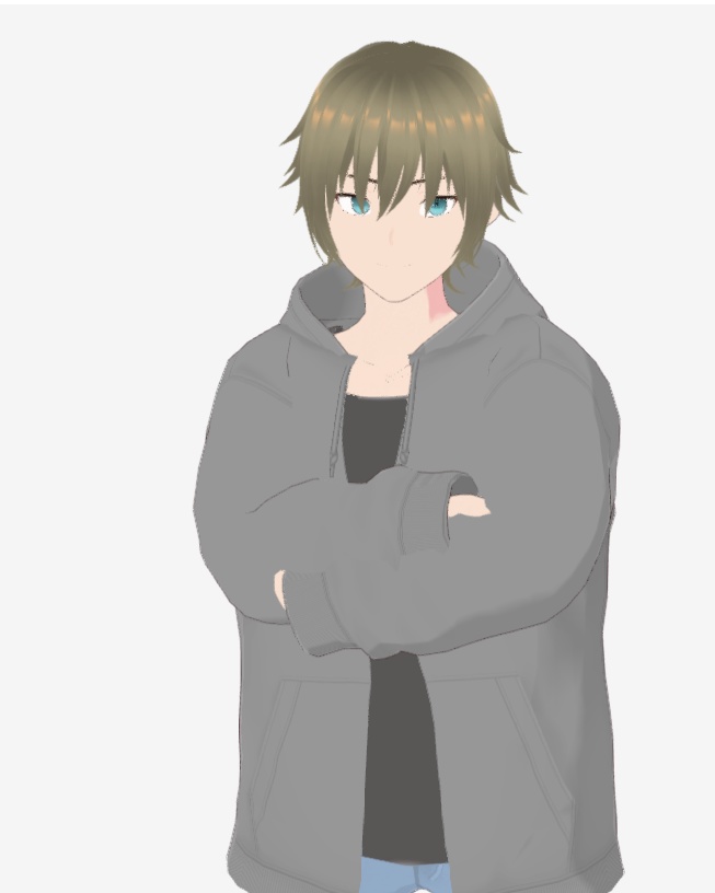 【VRoid】アキラ【3Dモデル】