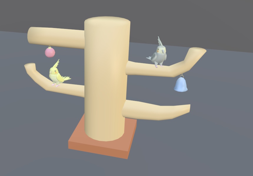 【VRChat】オカメインコ【3Dモデル】Vo._24_