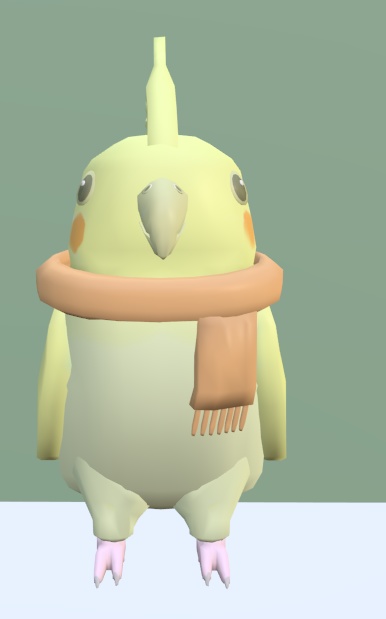 【VRChat】ペット用マフラー【3Dモデル】