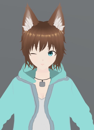 【VRoid】ルナ【3Dモデル】