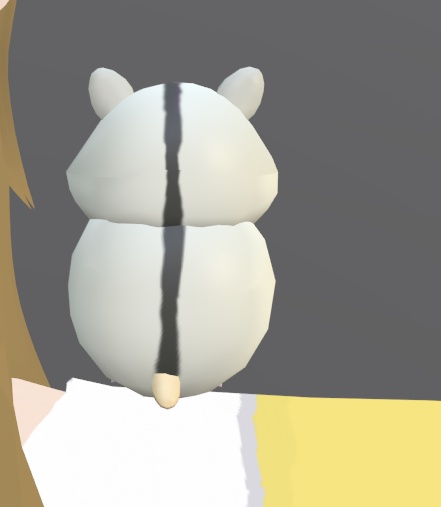 【VRChat】ジャンガリアン ハムスター【3Dモデル】