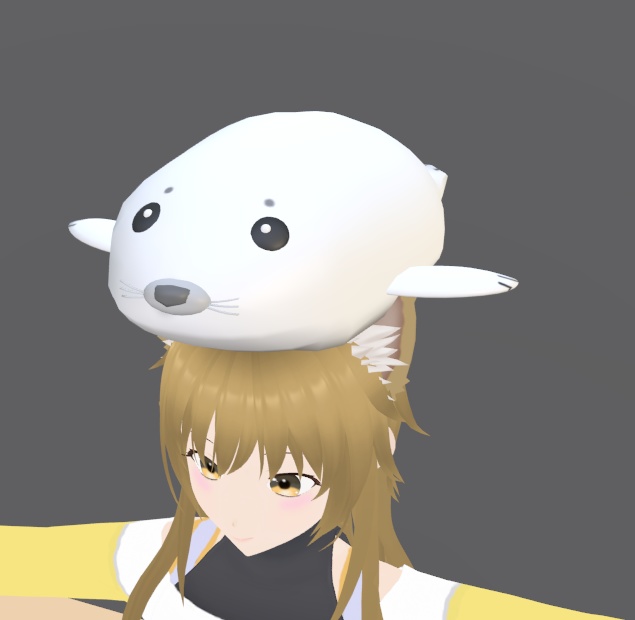【VRChat】アザラシ【3Dモデル】
