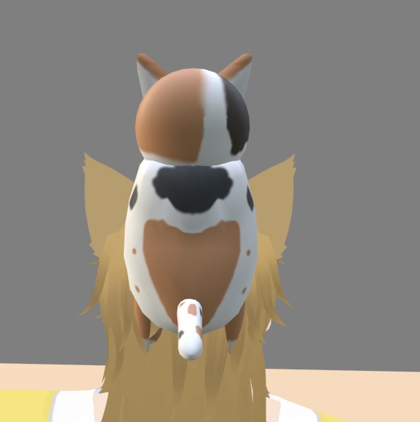 【VRChat】三毛猫【3Dモデル】