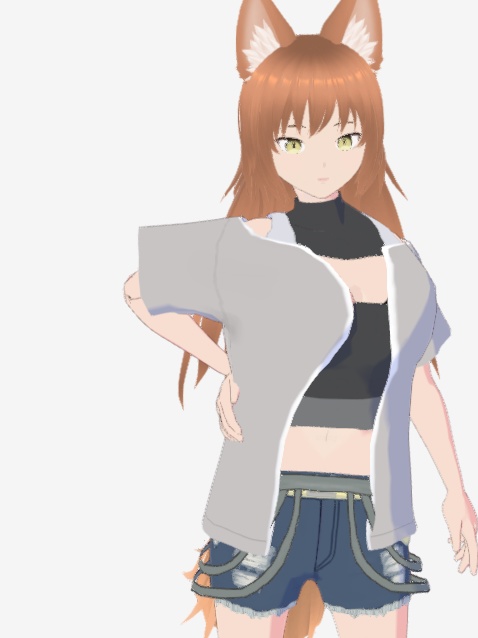 【VRoid】ツバキ【3Dモデル】