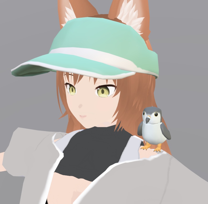 【VRChat】ピグミーファルコン【3Dモデル】