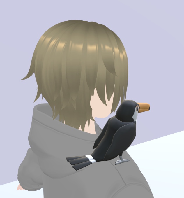 【VRChat】オオハシ【3Dモデル】