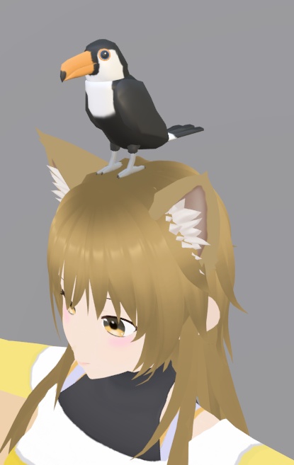 【VRChat】オオハシ【3Dモデル】