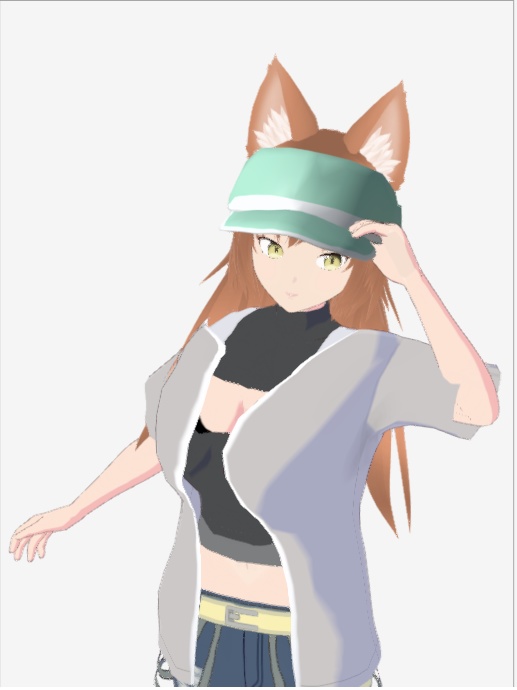 【VRChat】サンバイザー【3Dモデル】Vo._40_