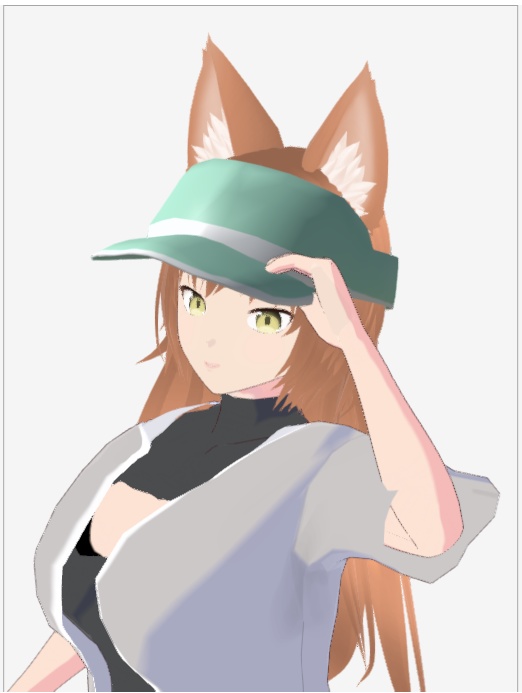 【VRChat】サンバイザー【3Dモデル】Vo._40_