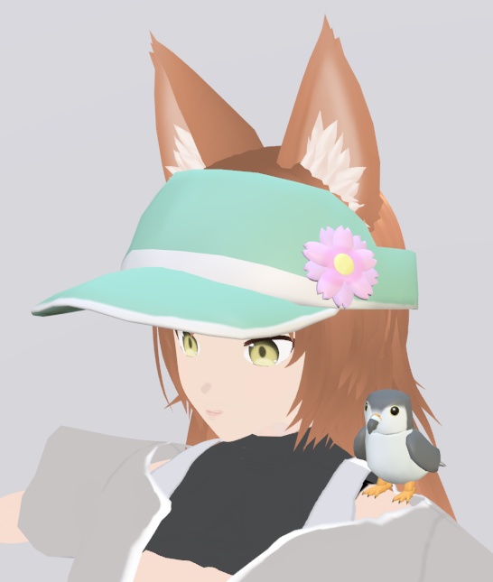 【VRChat】桜のアクセサリー3点セット【3Dモデル】