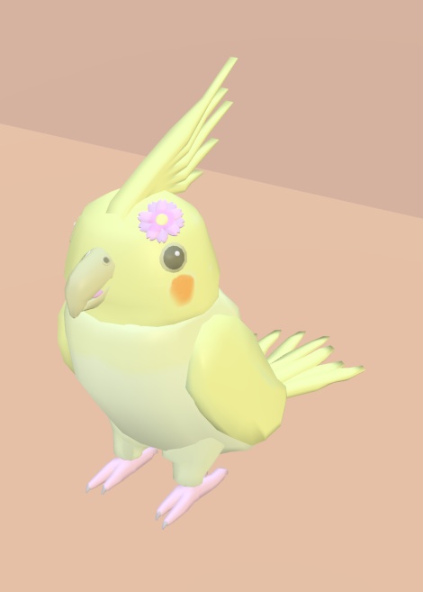 【VRChat】桜のアクセサリー3点セット【3Dモデル】