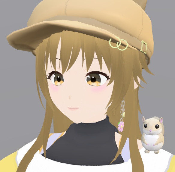 【VRChat】エゾモモンガ【3Dモデル】