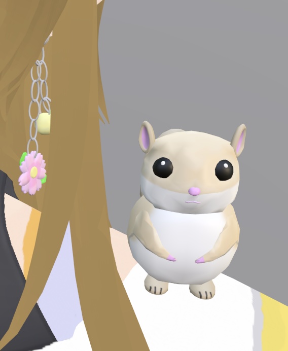 【VRChat】エゾモモンガ【3Dモデル】