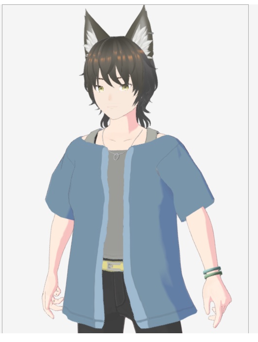 【VRoid】カナト【3Dモデル】