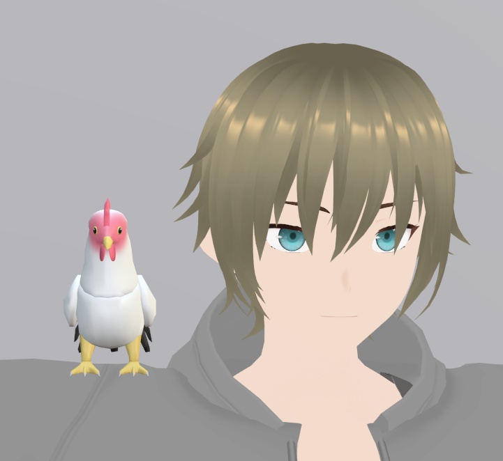 【VRChat】ニワトリ【3Dモデル】