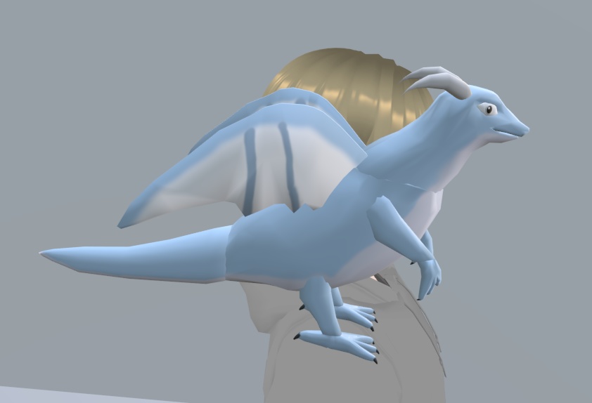 【VRChat】ドラゴン【3Dモデル】