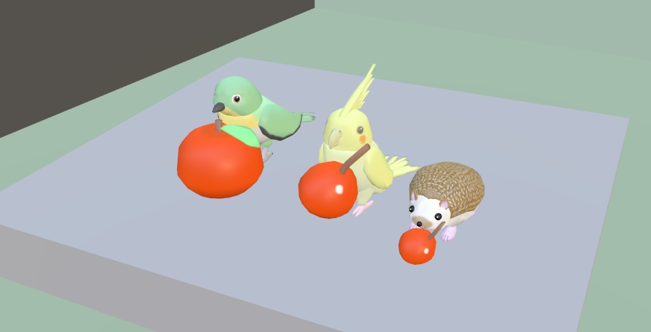 【VRChat】フルーツと木の実セット【3Dモデル】