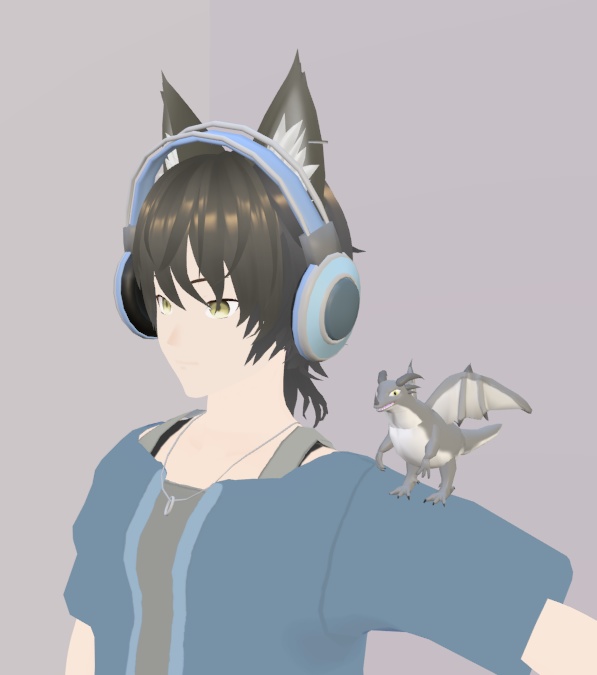【VRChat】ヘッドフォン【3Dモデル】