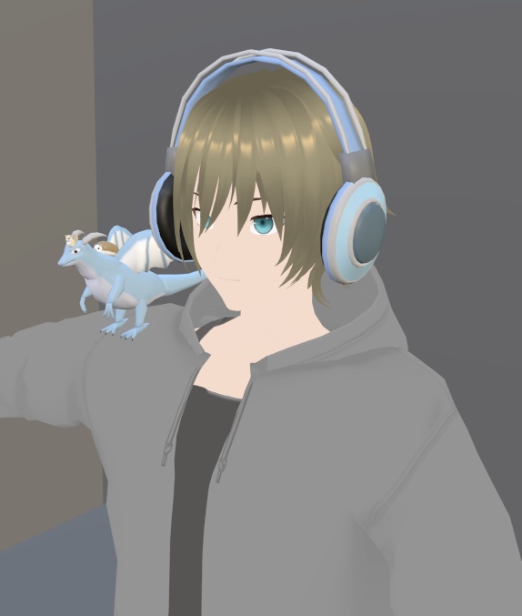 【VRChat】ヘッドフォン【3Dモデル】