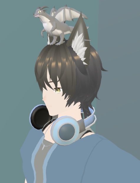 【VRChat】ヘッドフォン【3Dモデル】