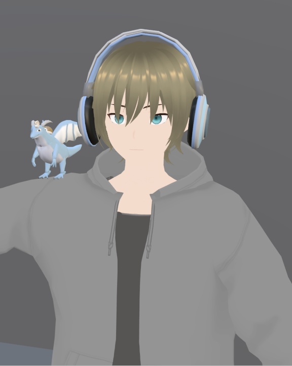 【VRChat】ヘッドフォン【3Dモデル】