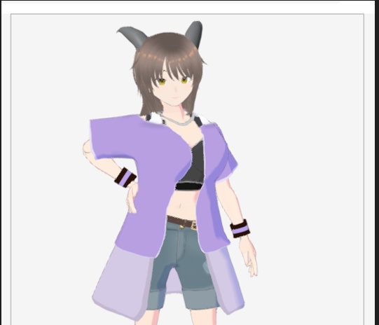 【VRoid】エリナ【3Dモデル】