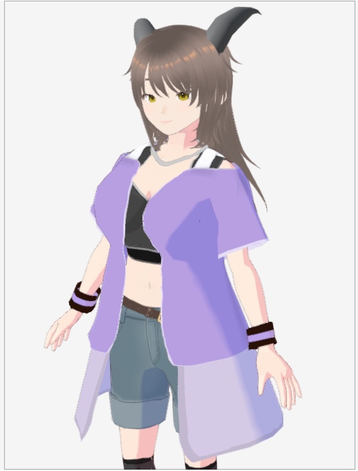 【VRoid】エリナ【3Dモデル】