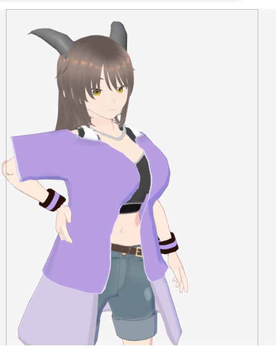 【VRoid】エリナ【3Dモデル】