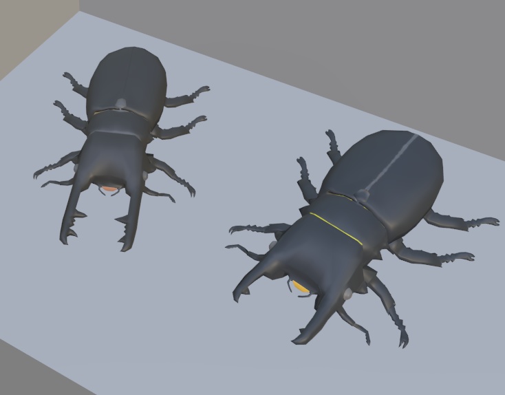 【VRChat】ギラファノコギリクワガタ【3Dモデル】